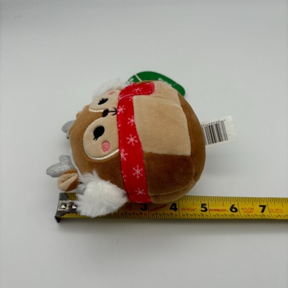 Squishmallows 5” DARLA the Reindeer Christmas Holiday Kids Stuffed Plush Toy NWT - Picture 4 of 4